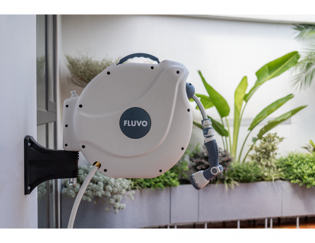 Fluvo FV-20S Bộ Vòi Tưới Cây Dây Rút Tự Động 20m
